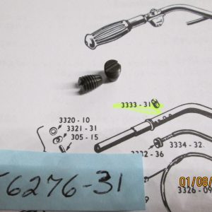 Harley Knuckle,Pan,Flathead,Throttle Spark Control Casing Set Screws 1931-52