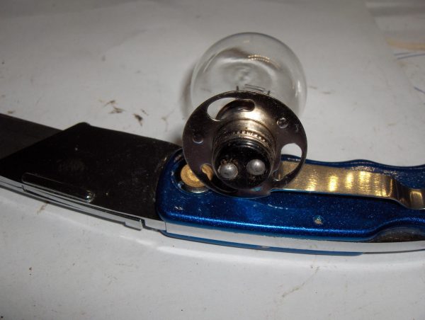 Harley Knucklehead,Panhead,Flathead Springer 12 volt Head Light Bulb - Image 3