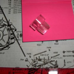 Harley Standard Size Clear Timing Plug..