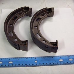Harley 45 Flathead,	Cast Iron Rear Brake Shoe Set P/N 41806-41