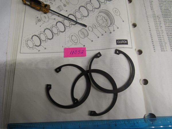 Harley Sportsters Transmission Main Bearing Snap Ring  1971-84. P/N 11052 - Image 2