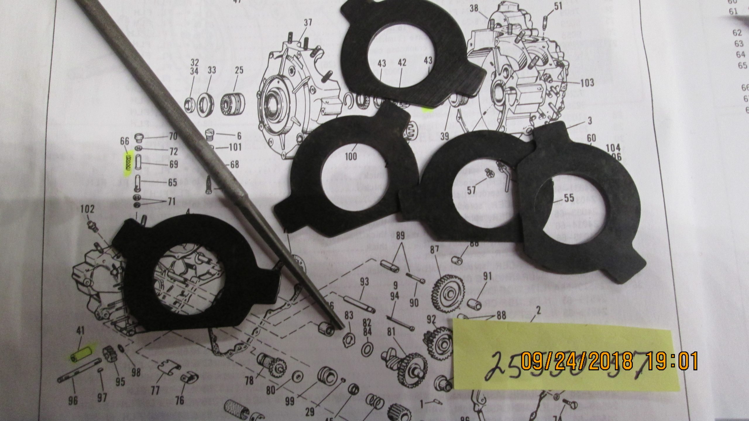 Harley Panhead,shovelhead Cam Lock Washers 1957-84 P/N. 25550-57 - Image 3