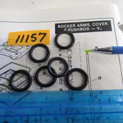 Harley Evolution,Twin Cam Upper Pushrod Cover O-Rings  1984-UP??