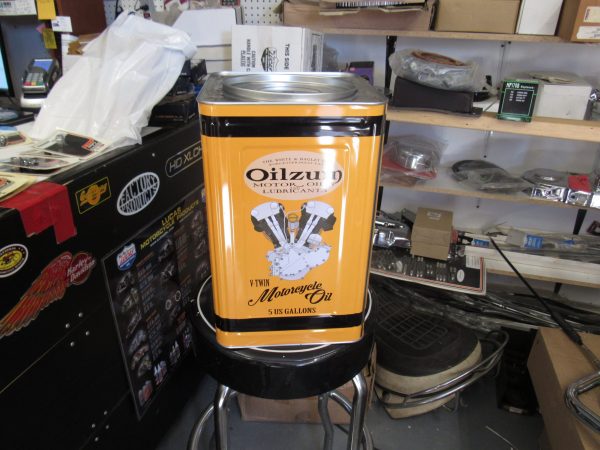 Reproduction US 5 Gallon Motorcycle Oil Can.. **KOOL** - Image 3