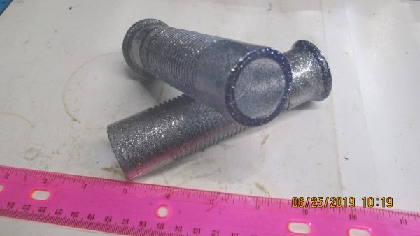 Harley,Sportster,Shovel,Choppers Silver Metal Flake Grip Set *KOOL* 1974-UP? P/N 56206-74 - Image 3