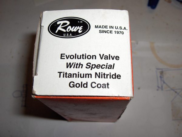 Harley Big Twin Evolution,Twin Cam Rowe Exhaust Valve..