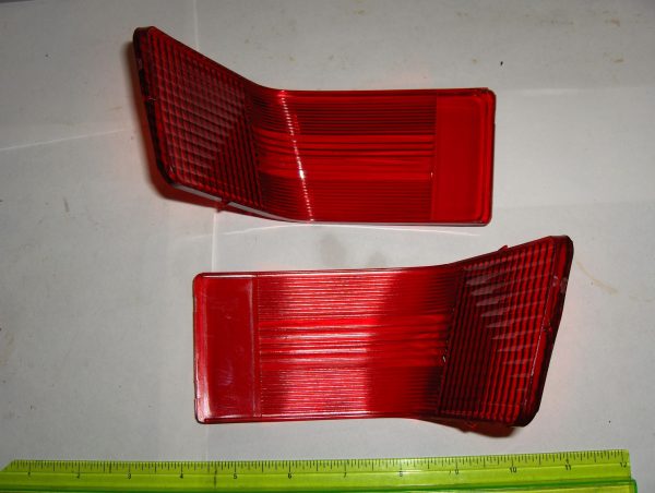 Harley Touring Twin Cam Tour-Pak Red Brake Taillamps  2006-2013 - Image 2