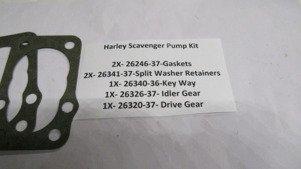 Harley Big Twin Flathead & 45 Flathead Scavenger Pump Kit 1937-73 - Image 2