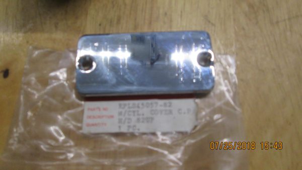 Harley ShovelHead Chrome Master Cylinder Reservoir Cap. 1982-85 P/N 45057-82 - Image 3