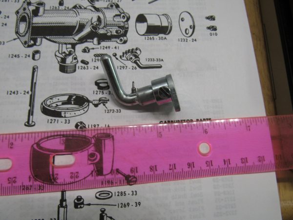 Harley 45 Flathead Linkert Carburetor Choke Lever.*Short* 1941-52 P/N  27288-33 - Image 4