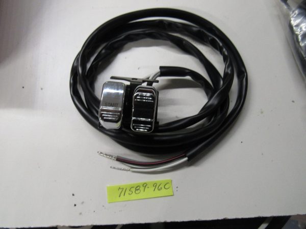 Harley Evo Twin Cam,Start,Engine On-Off Handlebar Switch 1996-06 P/N 71589-96C
