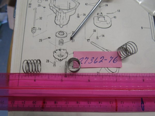Harley Shovelhead.Evo Keihin Carburetor Diaphragm Springs 1976-89 P/N 27362-76 - Image 3