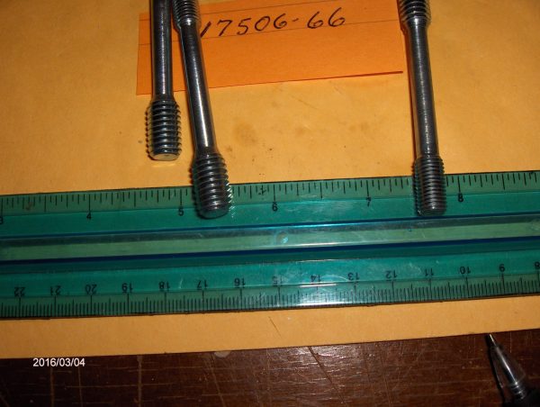 Harley Shovelheads,Long Rocker Box Studs 1966-84 P/N 17506-66 - Image 2