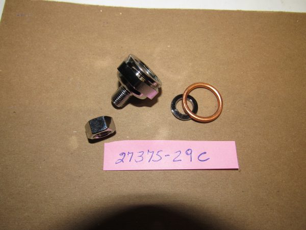 Harley,Knuckle,Pan,Flathead.Carburetor Bowl Lock Nut Kit 1930-65 P/N 27375-29C - Image 2
