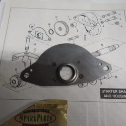 Harley Davidson?Shovelhead,4 Speed Tranny,, Oil Deflector Plate  1965-85  P/N 60615-65A