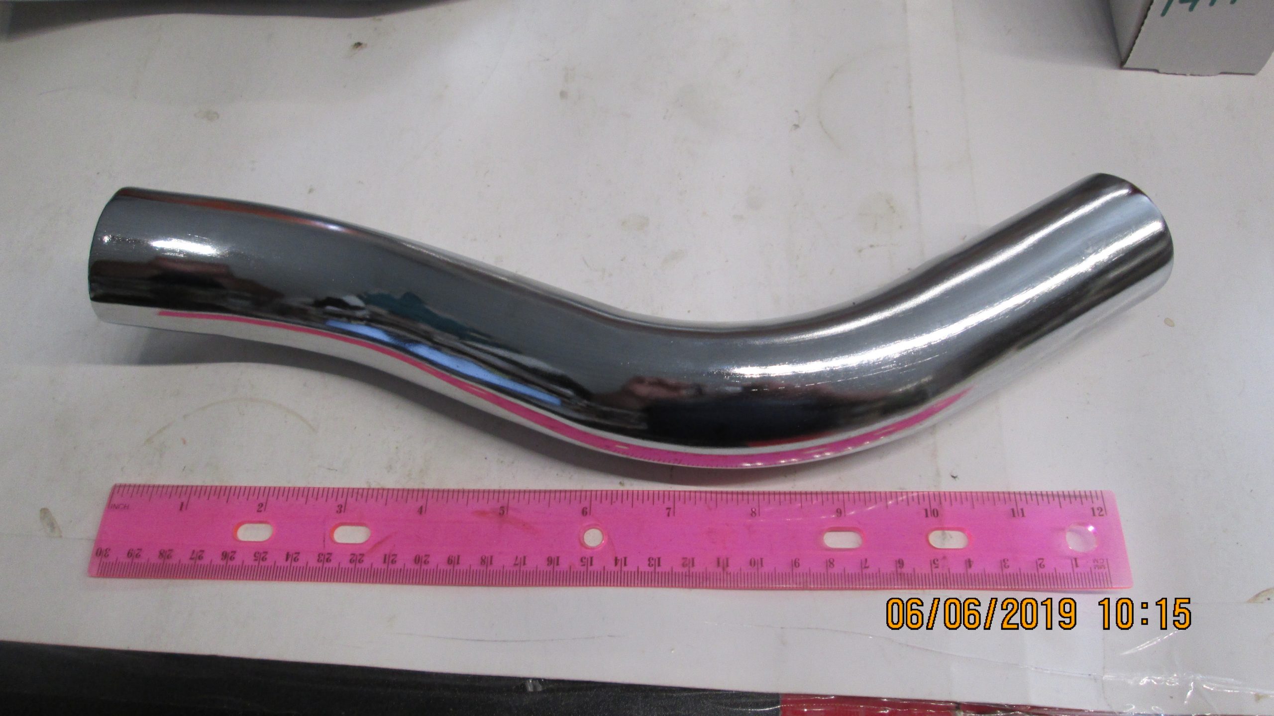 Harley Knucklehead Rear Chrome Exhaust Header Pipe 1936-47 P/N 65493-36