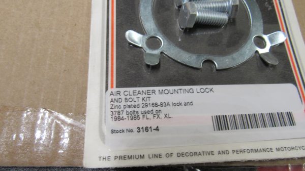 Harley Shovelhead,Evolution Air Cleaner Mounting Lock & Bolt Kit 1984-85
