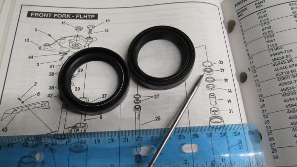 Harley Big Twin Evolution Fork Seals .41MM 1984-UP?? P/N 45875-84