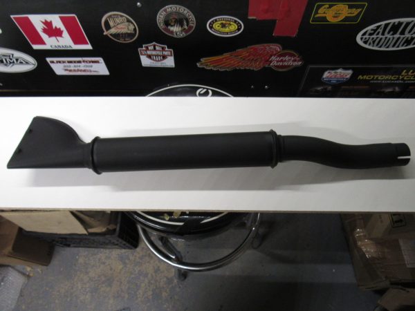 Harley 45 Flathead WL,WLA,WLC Black Replica Muffler  1932-52  P/N 1035-40M - Image 2