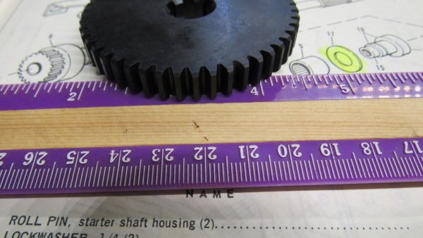 Harley Shovelhead Electric Starter Motor Shaft Gear..1965-84...P/N 31485-65