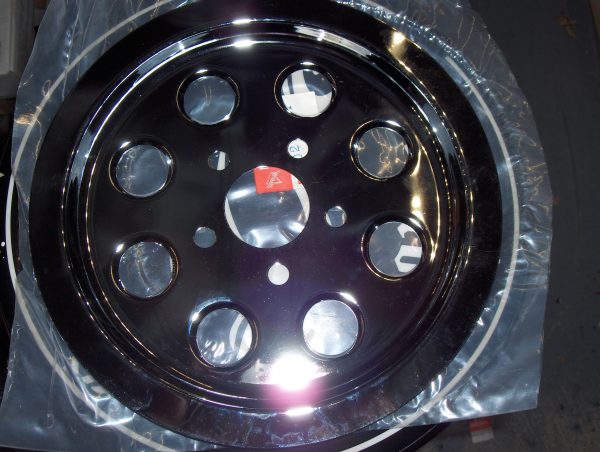 Harley Sportster Chrome Belt Pulley Sprocket Cover  1991-2003 - Image 3