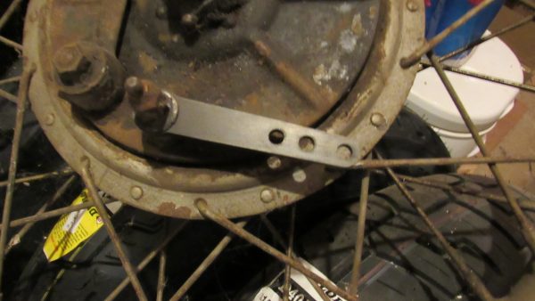Harley J, JD, Single, Early Front Brake Operating Lever 1928-UP??. P/N 4123-30
