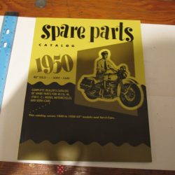 Harley 45 Flathead Solo and Servi-car Spare Parts Catalog