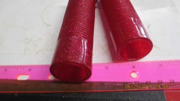 Harley,Sportsters,Shovel,Choppers Red Metal Flake Grip Set *OLD SCHOOL* 1974-UP? P/N 56206-74