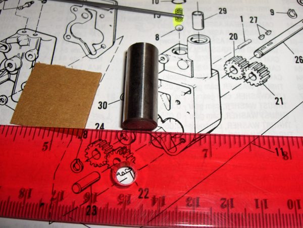 Harley Shovelhead,Evolution Oil Pump Relief Valve Plunger L1982-UP? P/N 26400-82 - Image 2