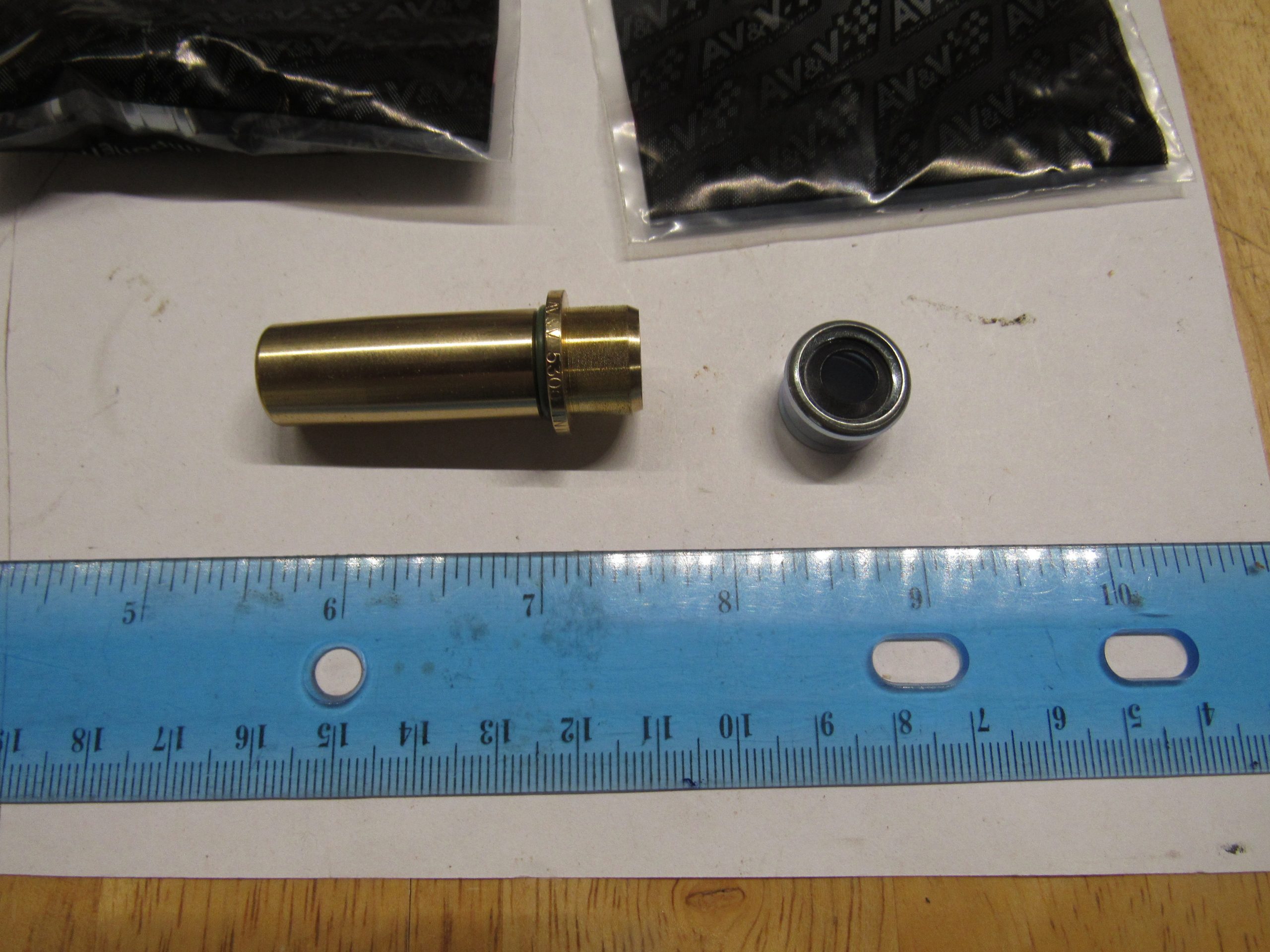 Harley Panhead,Shovelhead Extreme Duty Manganese Bronze Valve Guides 1948-79 - Image 2