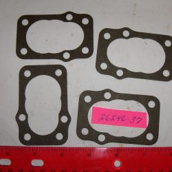 Harley 45 Flathead Solo and Servi-car,U,UL Scavenger Pump Gaskets. 1937-73. P/N 26246-37
