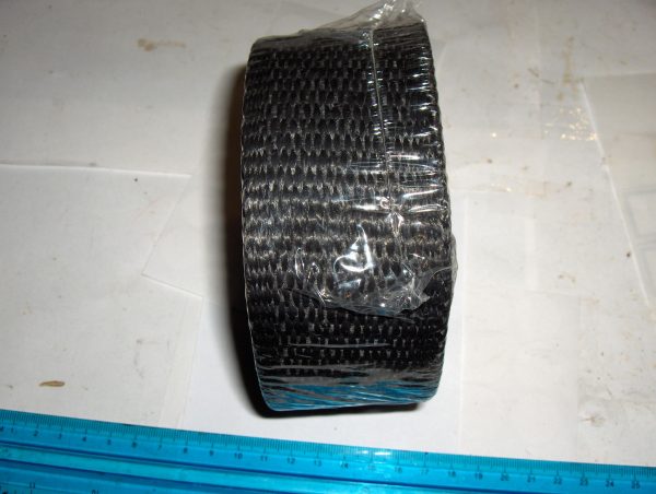 Harley,Customs,Bobbers,Choppers Black Exhaust Wrap  **25 Feet** - Image 3