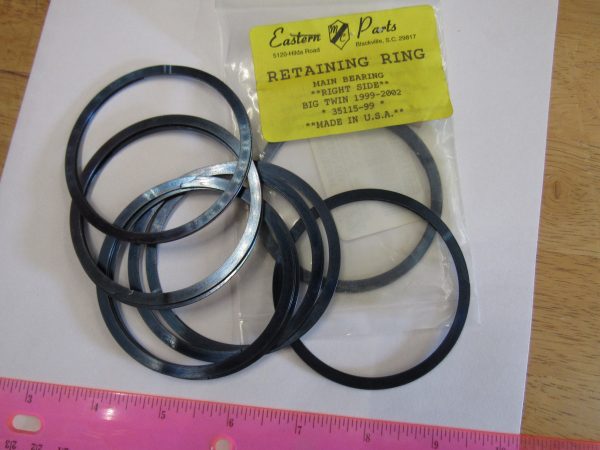 Harley Twin Cam Main Bearing Retaining Ring 1999-02 P/N 35115-99