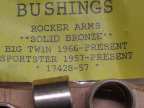 Harley Shovelhead,Sportster Rocker Arms Bushings**Solid Bronze** 1957-84 P/N 17428-57A - Image 2