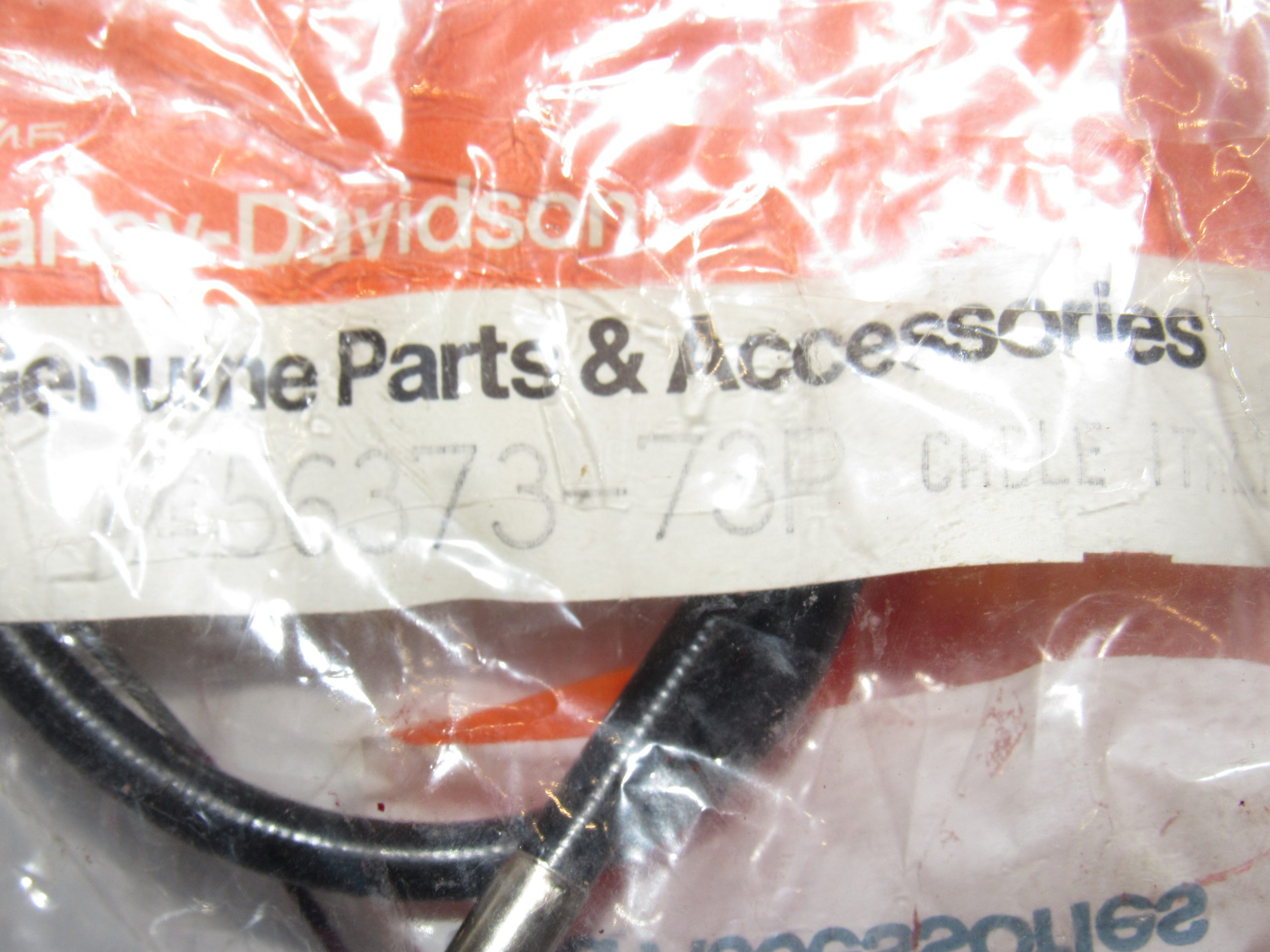 Harley Aermacchi 90-Z Oil Pump Cable Assembly P/N 56373-73P **NOS** - Image 4