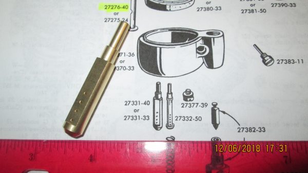 Harley Knuckle,Flathead,Pan.Linkert Carburetor Main Nozzle 1935-65 P/N 27331-33