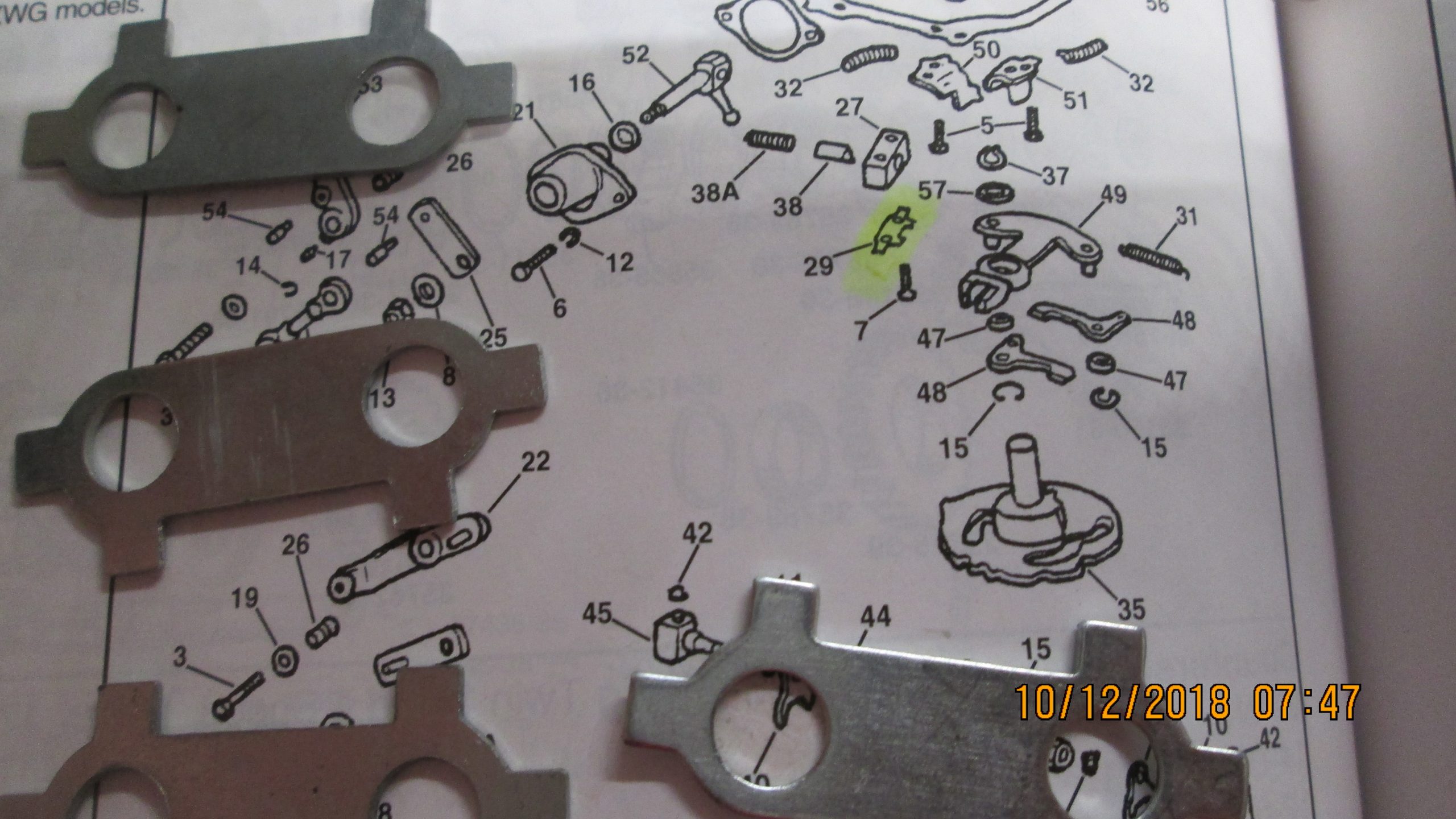 Harley Shovelhead Transmission Shifter Plunger Lock .1979-84. P/N 33197-79 - Image 3