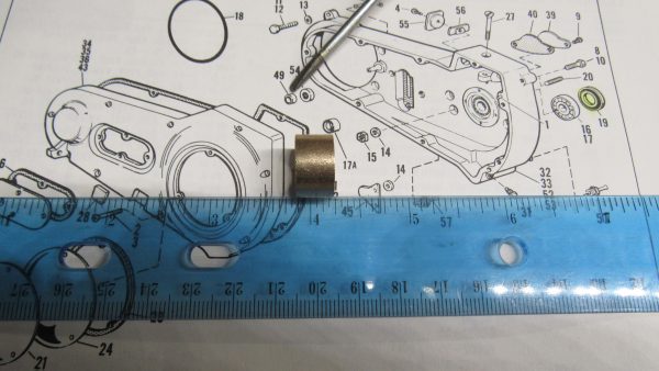 Harley Shovelhead FX Inner Primary Cover Bushing 1974-84. P/N 60593-74