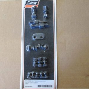 Harley 45 Flathead Solo Parkerized Rear Fender Mounting Kit 1929-52