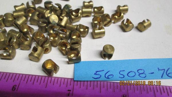 Harley Shovel,Evo's Twin Cam Throttle/Idle Brass Ferrules 1976-UP. P/N 56508-76
