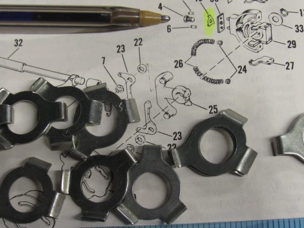 Harley Sportster Transmission Shifter Cam Lock Tabs   1971-90 - Image 2