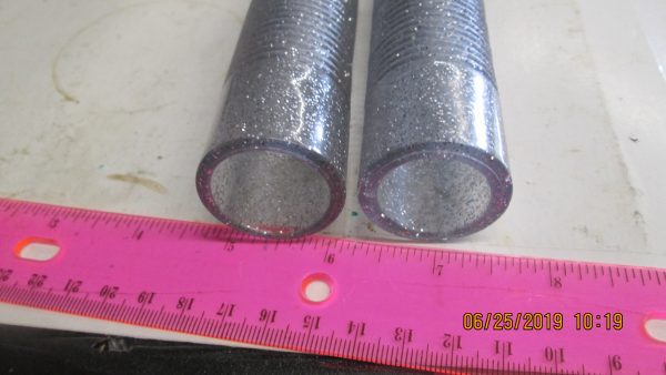 Harley,Sportster,Shovel,Choppers Silver Metal Flake Grip Set *KOOL* 1974-UP? P/N 56206-74 - Image 2
