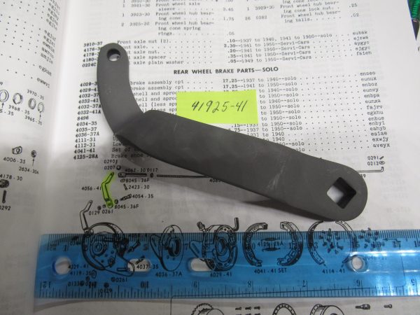 Harley 45 Flathead,WL,WLA,WLC,WLD Rear Brake Arm 1941-52  P/N 41925-41 - Image 4
