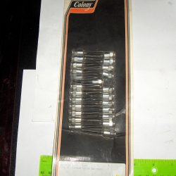 Harley Panhead Chrome Rocker Cover Screw Kit..**Chrome Acorn**