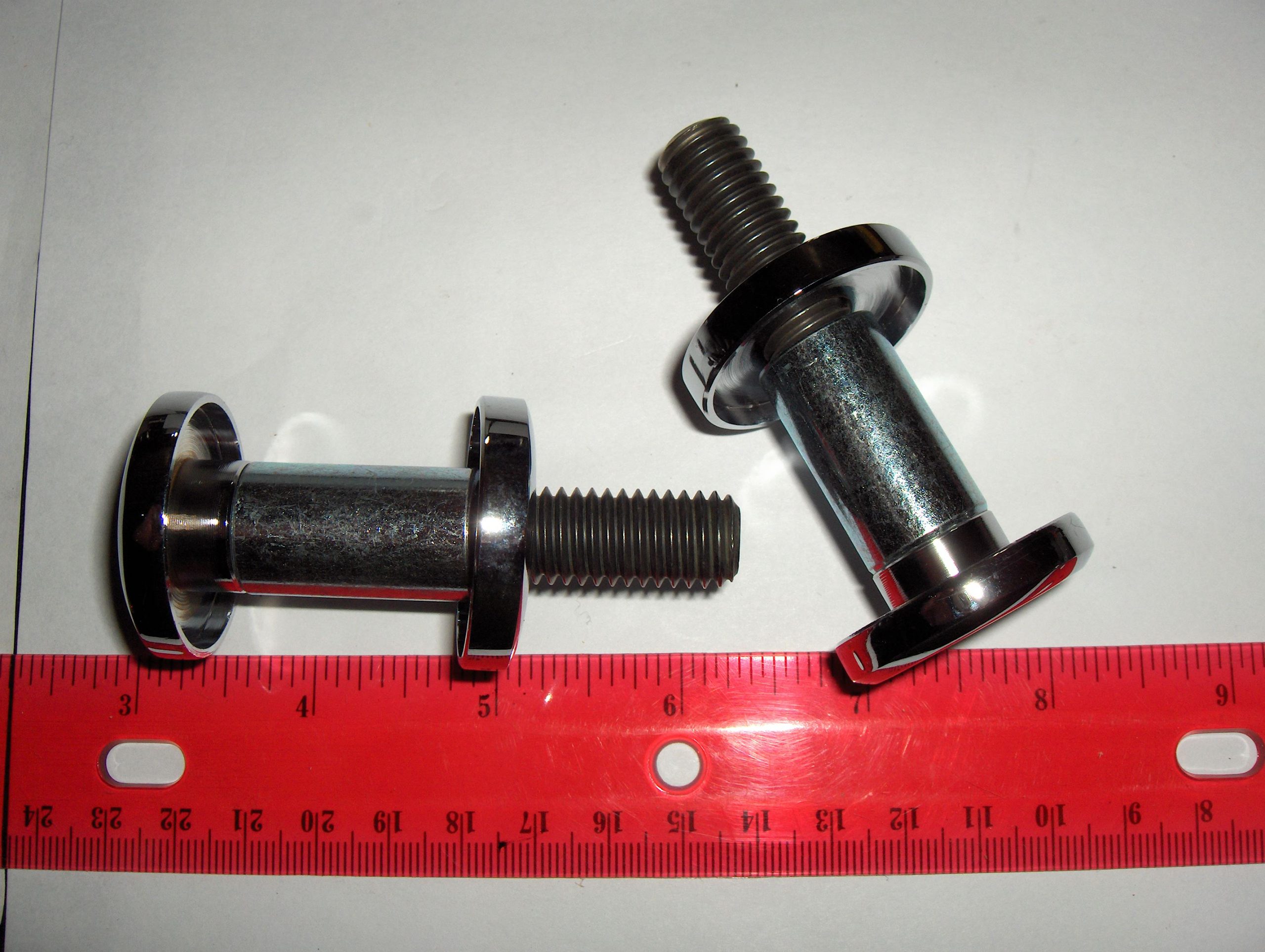 Harley Bobbers,Choppers,Customs,Chrome Riser Bolt Kit Allen Type.. TJs Motorcycles