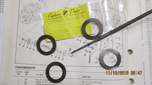 Harley Sportster Low Gear Countershaft Thrust Washer .045 P/N 35329-73 - Image 2