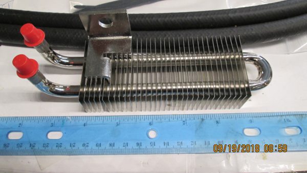 Universal Small Chrome Oil Cooler.. - Image 3