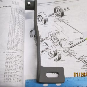 Harley Knucklehead,Panhead Brake Pedal **Parkerized** 1941-57 P/N 42402-36