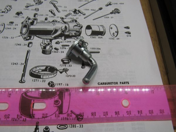 Harley 45 Flathead Linkert Carburetor Choke Lever.*Short* 1941-52 P/N  27288-33 - Image 3