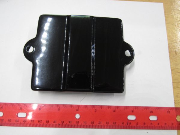 Harley Knuckle,Panhead Black Battery Top Cover 1936-64 P/N 66373-36
